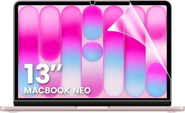 Main image of 2-Pack Anti Glare Matte Laptop Screen Protector Compatible with 2026 MacBook Neo 13 inch with A18 Pro Chip - Eye Protection Screen Guard for Students and Prammers
