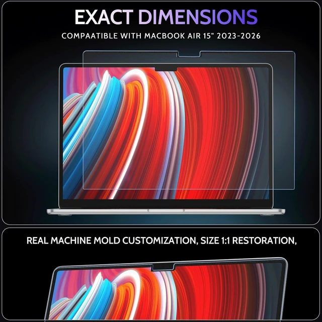 Alt view image 6 of 7 - Magnetic Screen Protector for MacBook Air 15 Inch