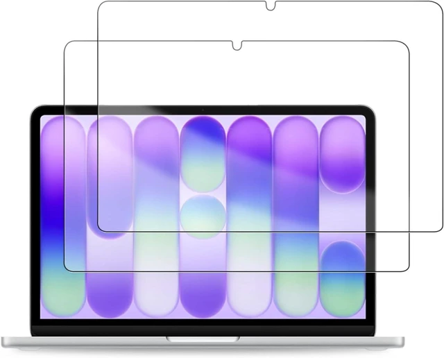 Main image of 2-Pack Screen Protector for Macbook Neo 13 inch Laptop 9H Hardness Tempered Glass for Macbook Neo Laptop Anti-Scratch Bubble Free HD Clarity