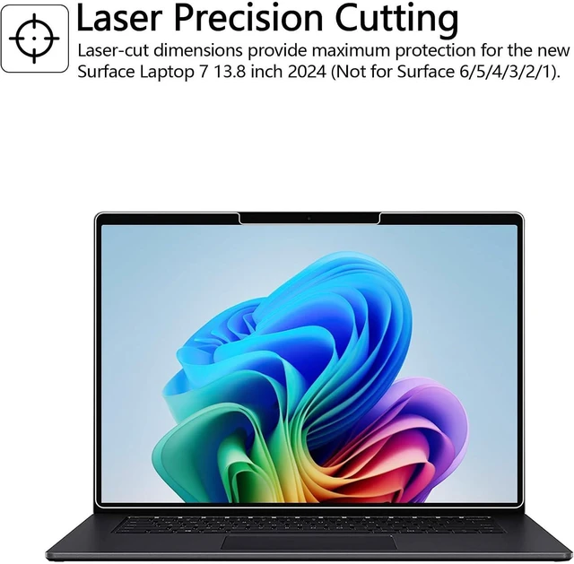 Alt view image 7 of 7 - Screen Protector for Surface Laptop 13.8-inch 8th/7th Edition