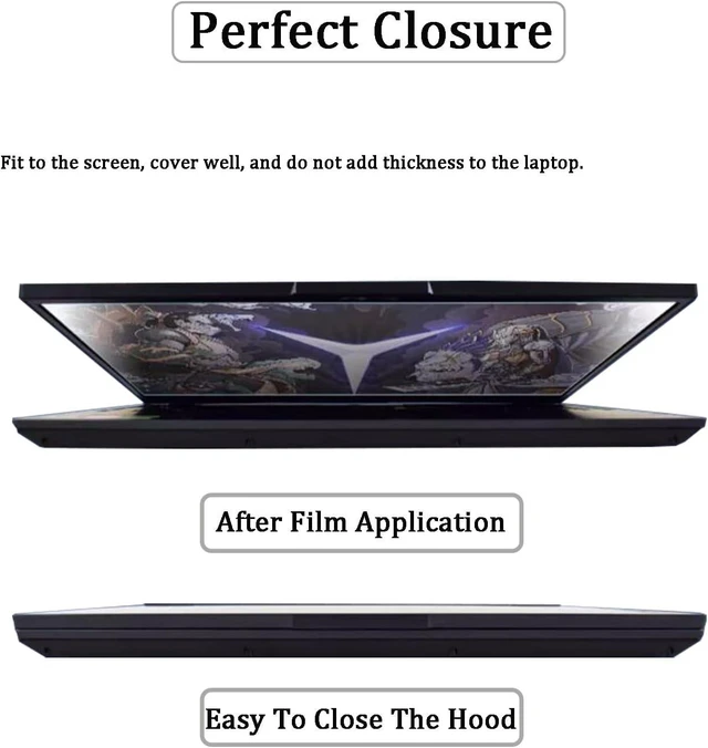 Alt view image 7 of 7 - 2 Pack 15.6 Inch Anti-Glare Screen Protector For TUF 15.6 Inch Gaming Laptop VivoBook 15 ZenBook 15/ZenBook Pro 15 Zephyrus G15 TUF A15 F15 Eye Protection Matte Filter