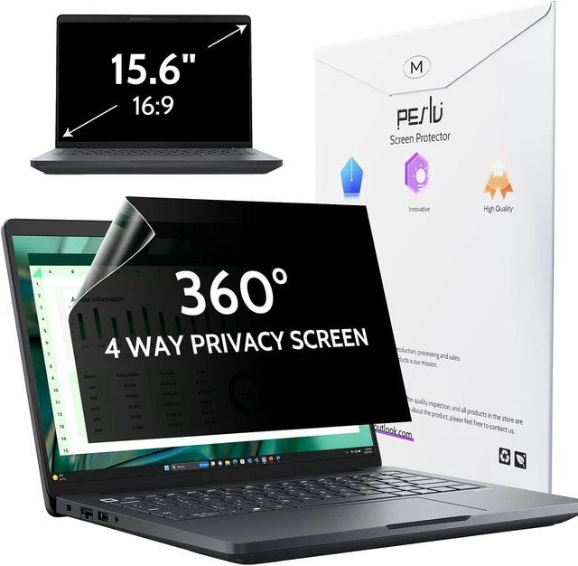 Main image of 360° Privacy Screen for Laptop 15.6 Inch 16:9 Aspect Ratio