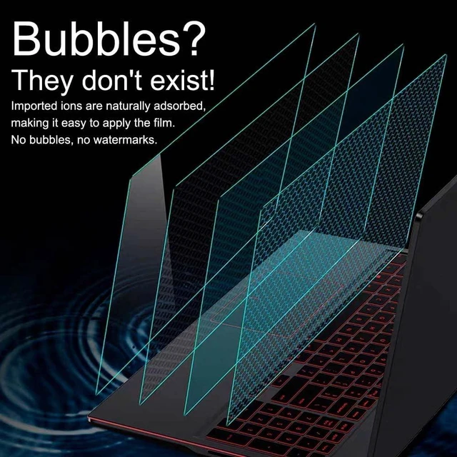 Alt view image 6 of 7 - 15.6 Inch Anti Blue Light Laptop Screen Protector Eye Protection Anti Glare Anti Scratch Computer Screen Cover for Hp 15.6 Laptop with 16:9 Aspect Ratio (15.6 Inch)