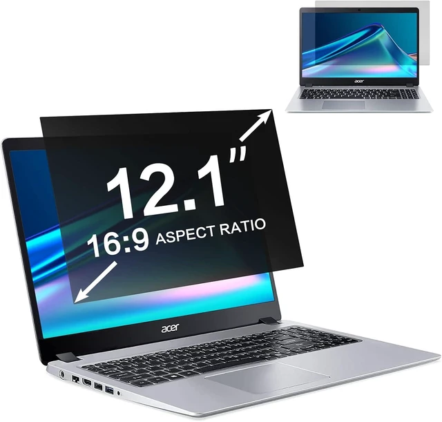 Main image of 12.1 Inch Laptop Privacy Screen Protector for 12.1 inch 16:9 Aspect Ratio 10.55x5.94 Laptop Screen Privacy Shield and Anti Blue Light Anti Glare Screen Protector