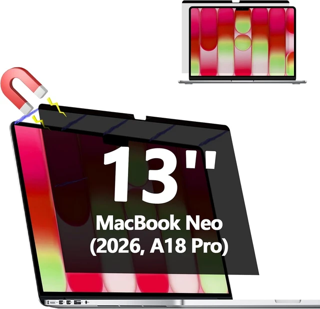Main image of Magnetic Privacy Screen Protector for MacBook Neo 13 Inch (2026 A18 Pro)