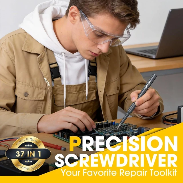 Alt view image 7 of 7 - Precision Screwdriver Set Magnetic Repair Kit for Electronics