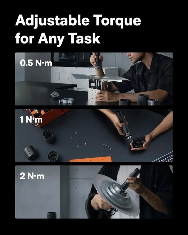 Alt view image 3 of 7 - PixelDrive Electric Screwdriver Rechargeable Cordless Screwdriver