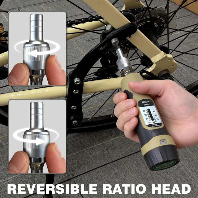 Alt view image 6 of 7 - LLAVETOR Adjustable Click Torque Screwdriver 1/4 Drive