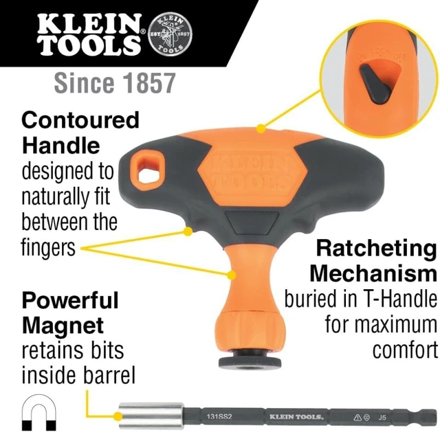 Alt view image 2 of 7 - 33804 ProFlex Impact-Rated Ratcheting T-Handle Set