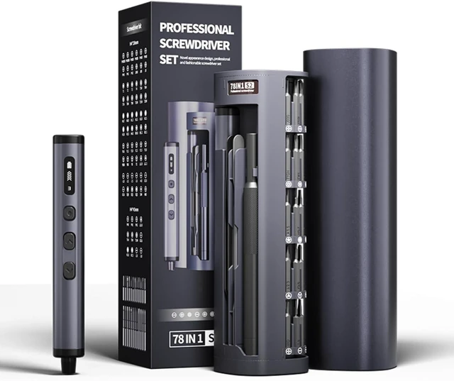 Main image of 78 IN 1 Electric Screwdriver Set with 5-level Torque Adjustment