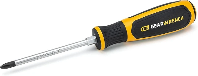Alt view image 5 of 7 - 10 Piece Phillips/Slotted/Pozidriv Screwdriver Set