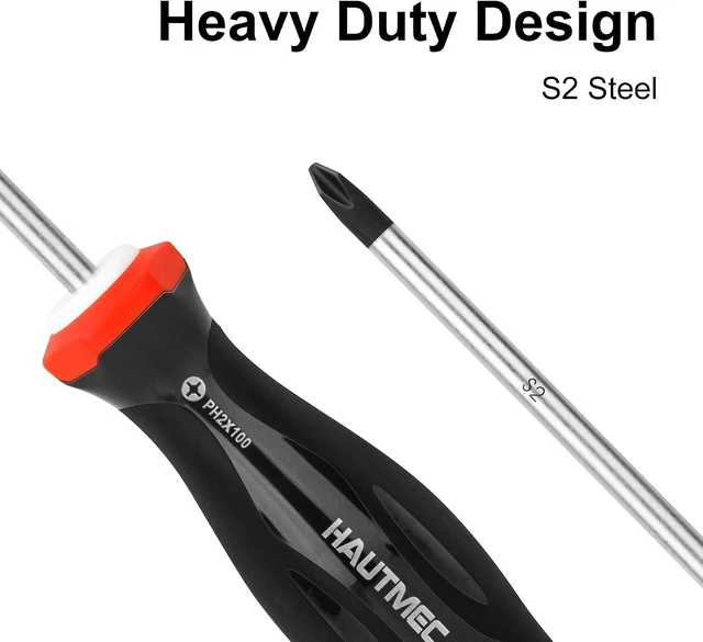 Alt view image 5 of 7 - 7PCS Pro Magnetic Screwdriver Set With Forged S2 Shanks Magnetic Tips Screw Driver Set and Tri-Material Cushion Grip for Automotive Repair and Site Renovation