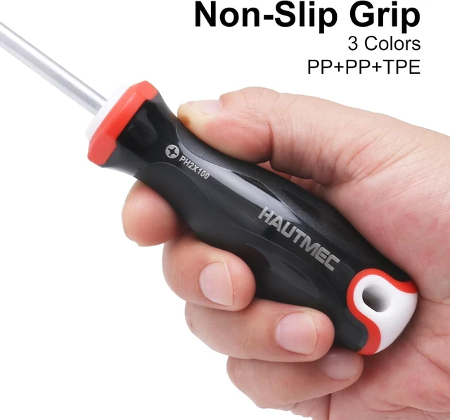Alt view image 6 of 7 - 7PCS Pro Magnetic Screwdriver Set With Forged S2 Shanks Magnetic Tips Screw Driver Set and Tri-Material Cushion Grip for Automotive Repair and Site Renovation