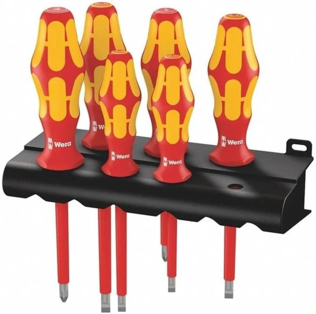 Main image of Kraftform Plus 160i/6 Insulated Professional Screwdriver Set 6-Piece