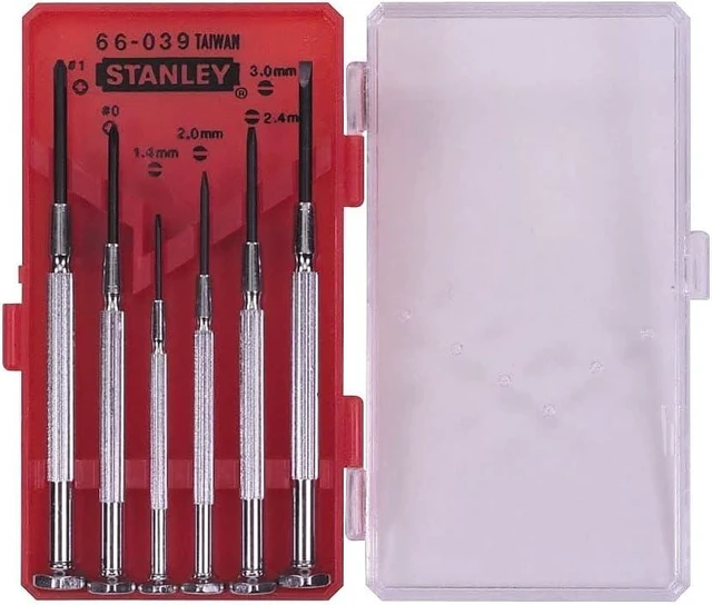 Main image of Screwdriver Set Jewellers Precision 6-Piece (66-039)