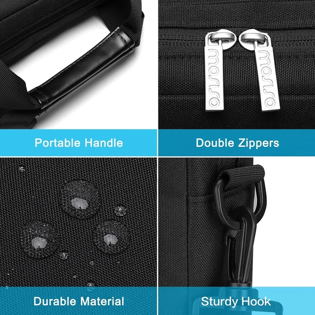 Alt view image 6 of 7 - Laptop Shoulder Bag 16 inch 15-15.6 inch Computer Bag