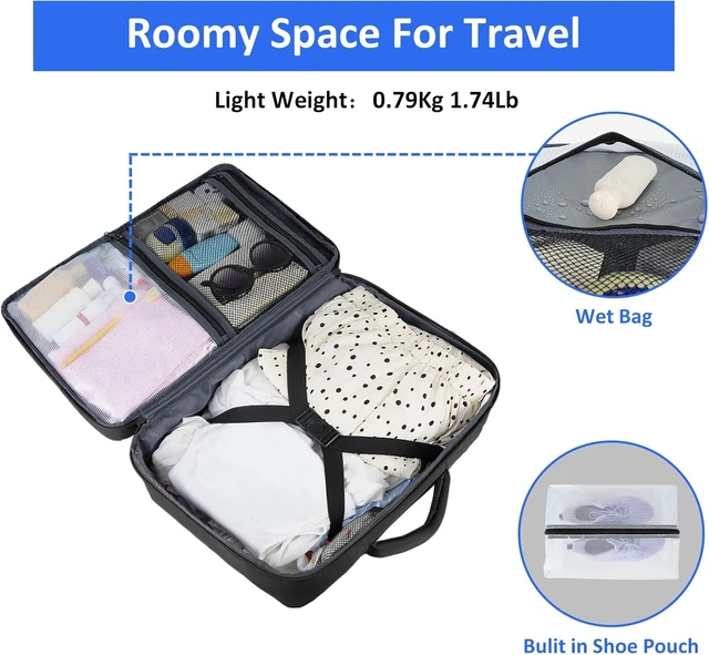Alt view image 4 of 7 - Travel Laptop Backpack for Men Airplane Approved Travel Backpack