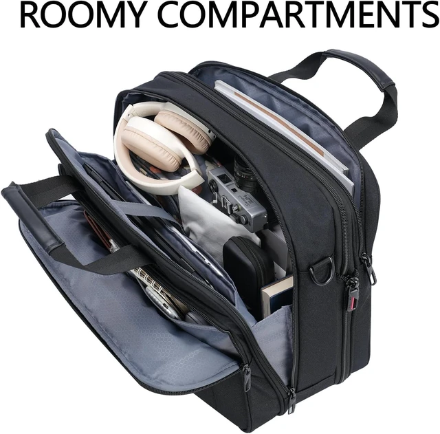 Alt view image 5 of 7 - 17.3 Expandable Laptop Briefcase for Travel & Business