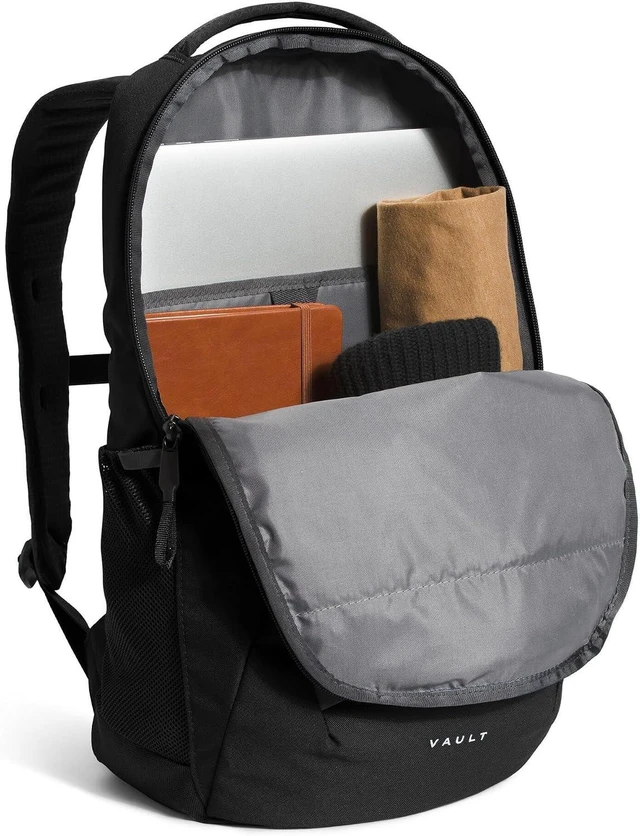 Alt view image 4 of 7 - THE NORTH FACE Vault Everyday Laptop Backpack TNF Black-NPF OS