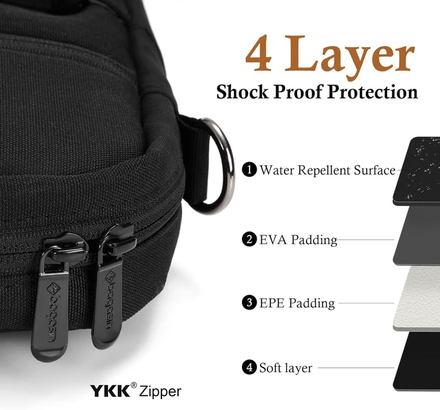 Alt view image 4 of 6 - 15 15.6 16 inch Laptop Computer PC Shoulder Bag Carrying Case