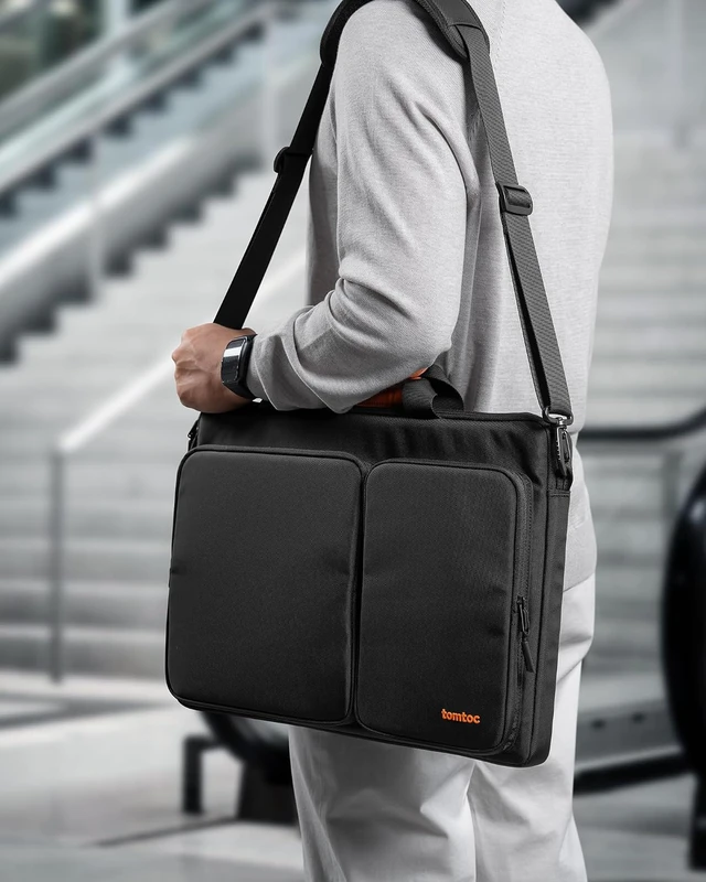Alt view image 3 of 7 - 360 Protective Laptop Shoulder Bag for Razer Blade Pro 17