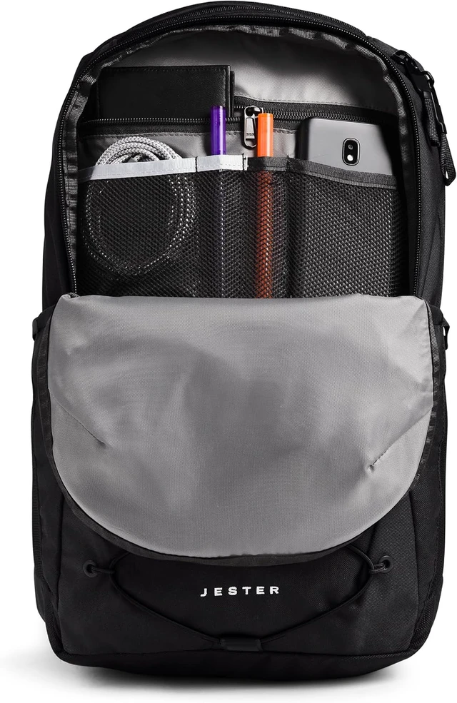 Alt view image 4 of 7 - THE NORTH FACE Womens Jester Laptop Backpack Blk-NPF OS