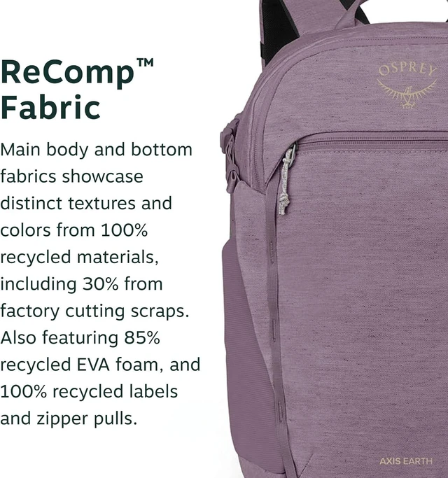 Alt view image 2 of 7 - Axis Laptop Backpack Sleek Everyday Pack with Laptop Sleeve Water Bottle Pockets & Compression Straps