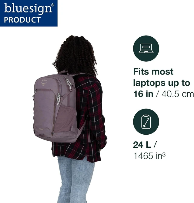 Alt view image 5 of 7 - Axis Laptop Backpack Sleek Everyday Pack with Laptop Sleeve Water Bottle Pockets & Compression Straps