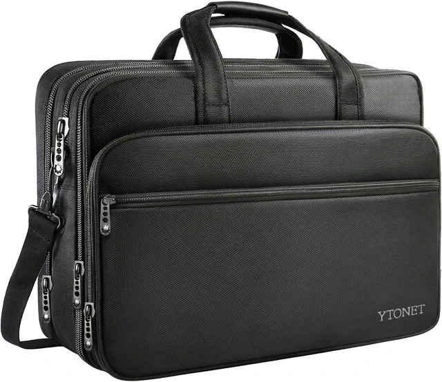 Main image of Gaming Laptop Briefcase 18 Inch Expandable Extra Large Laptop Case