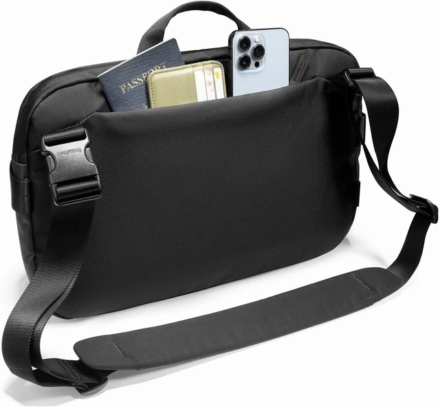 Alt view image 4 of 7 - Compact EDC Sling Bag 3L-10L Minimalist Crossbody Bag Chest Shoulder Pack for Men Women X-pac/Recycled Polyester