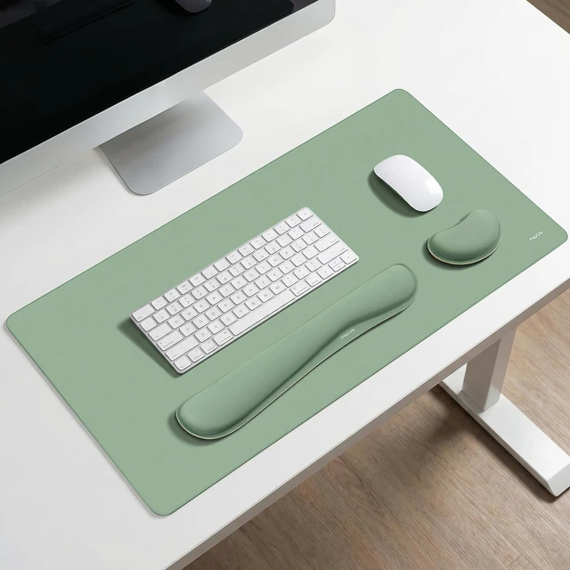 Alt view image 6 of 7 - Keyboard Mouse Pad Set Gaming Mouse Pad&Keyboard Wrist Rest
