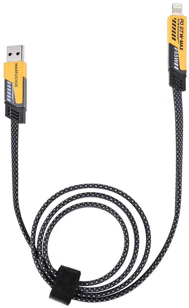 Alt view image 5 of 6 - 4 in 1 Fast Charging Cable 65W USB C Charging Cable 4-in-1 USB Multi Charging Cable Adapter Multiple Phone Charger Cord for iPhone 17-16 15 Pro Max 12 10 ipad Galaxy Android Tablet PC