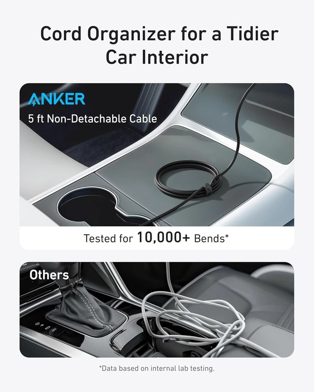 Alt view image 3 of 6 - MagGo Qi2 Wireless Car Charger 15W Magnetic Mount Fast Charging for iPhone 12-16 Series Adjustable Viewing Angle USB-C Black