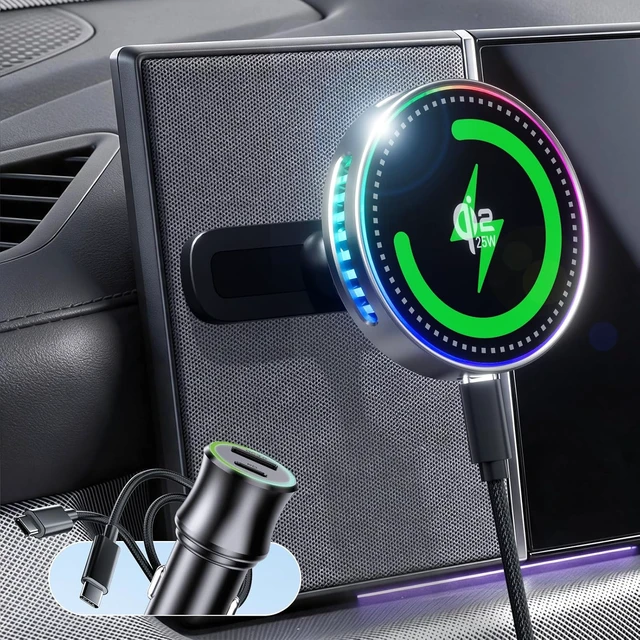 Main image of 25W Wireless Car Charger Mount Design for Hyundai Ioniq 5