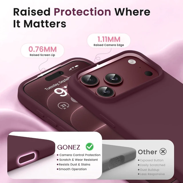 Alt view image 3 of 7 - for iPhone 18-Pro Case/17 Pro Case Compatible with MagSafe