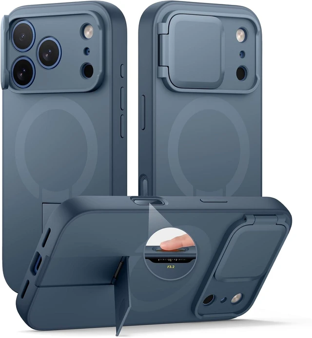 Main image of for iPhone 18 Pro Max Case for MagSafe Camera Cover Blue