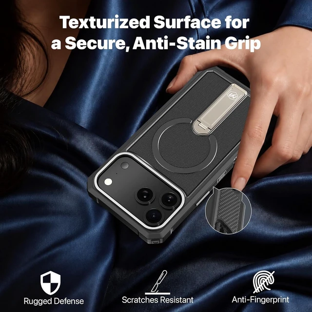 Alt view image 7 of 7 - Magnetic Case Compatible with iPhone 18 Pro Max and 17 Pro Max