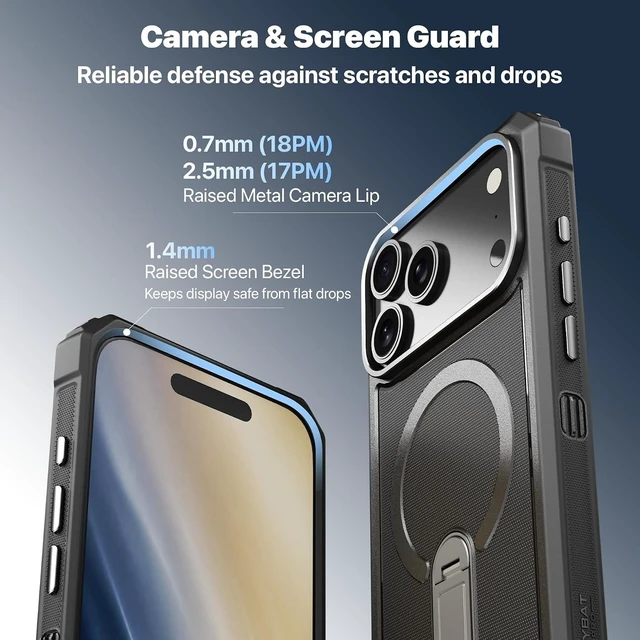 Alt view image 6 of 7 - Magnetic Case Compatible with iPhone 18 Pro Max and 17 Pro Max