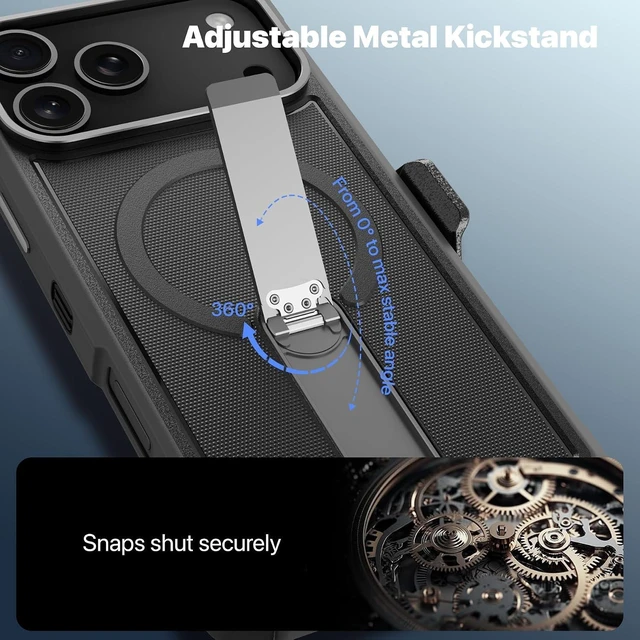 Alt view image 5 of 7 - Magnetic Case Compatible with iPhone 18 Pro Max and 17 Pro Max