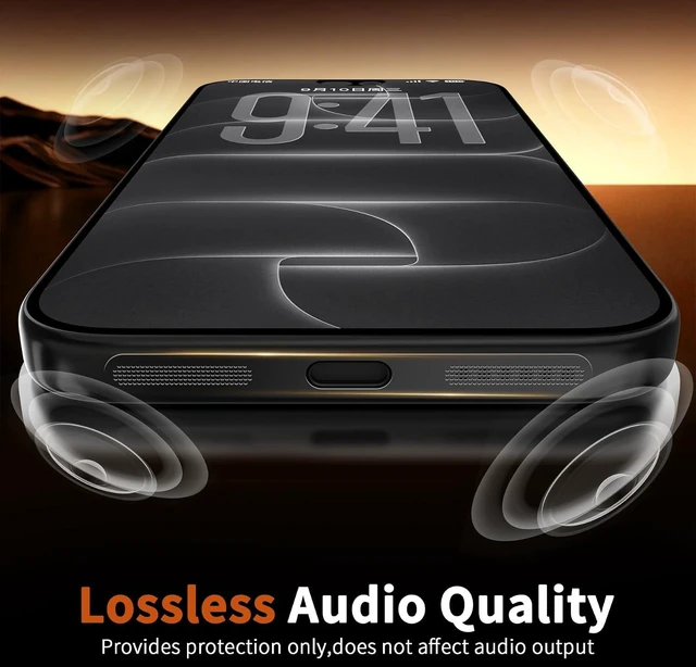Alt view image 6 of 7 - for iPhone 18 Pro Max Speaker Dust Cover & USB C Dust Plug Black