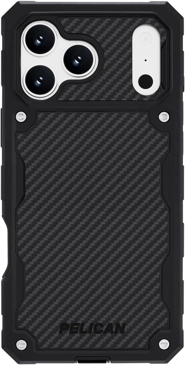 Main image of Shield iPhone 18 Pro Max Case - Rugged MagSafe Phone Case - Carbon