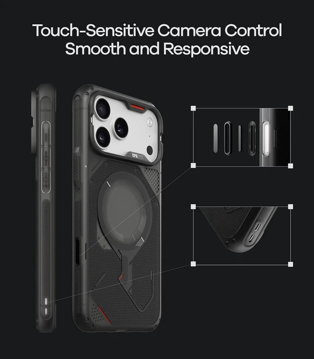 Alt view image 5 of 6 - A18 iPhone 18 Pro Max Rugged Case | Full-Cover | Drop Protection