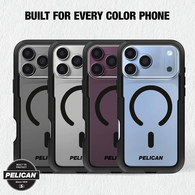 Alt view image 2 of 7 - Voyager iPhone 18 Pro Max Case - MagSafe Phone Case - Black/Clear