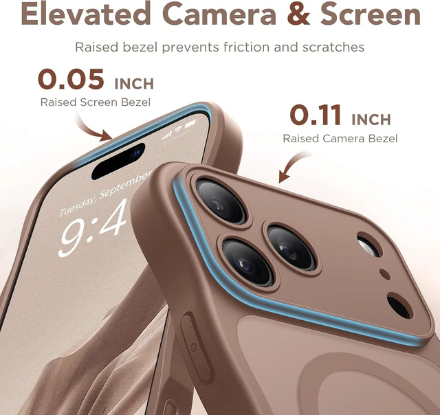 Alt view image 7 of 7 - for iPhone 18 Pro Case/17 Pro Case Women Fit for MagSafe