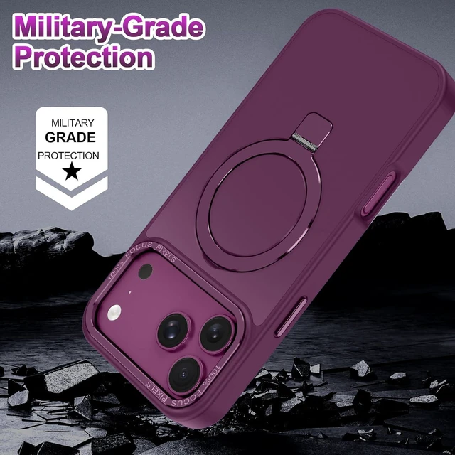 Alt view image 6 of 7 - for iPhone 18 Pro case/iPhone 17 Pro Case Ring Stand