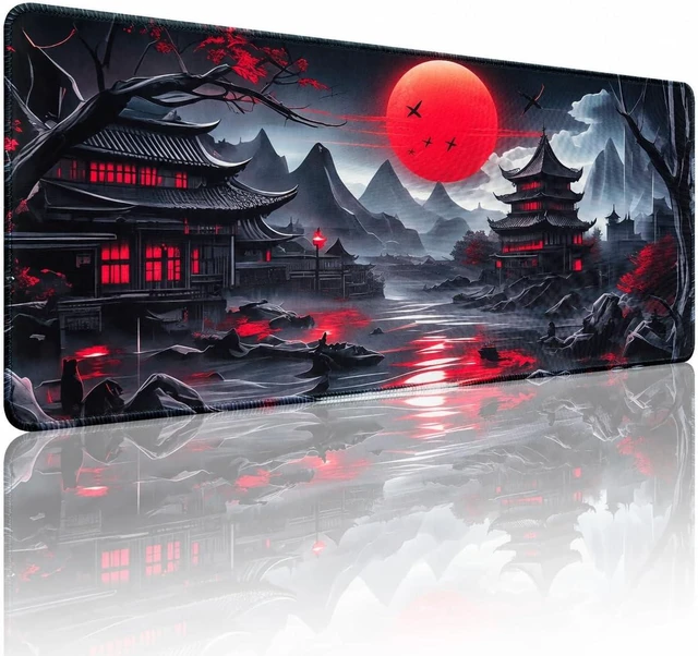 Main image of Anime Mouse Pad Non-Slip Large Gaming Mouse Pad with Stitched Edges