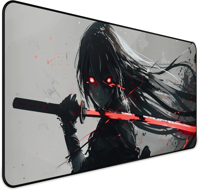 Alt view image 2 of 7 - XXL Anime Gaming Mouse Pad 35.4 x 15.7 inch - Water-Resistant