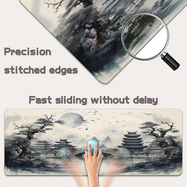 Alt view image 3 of 6 - Gaming Mouse Pad Large Mouse Pads for Desk Mousepad Desk Matt for Desktop