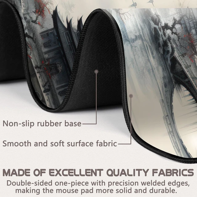 Alt view image 2 of 6 - Gaming Mouse Pad Large Mouse Pads for Desk Mousepad Desk Matt for Desktop