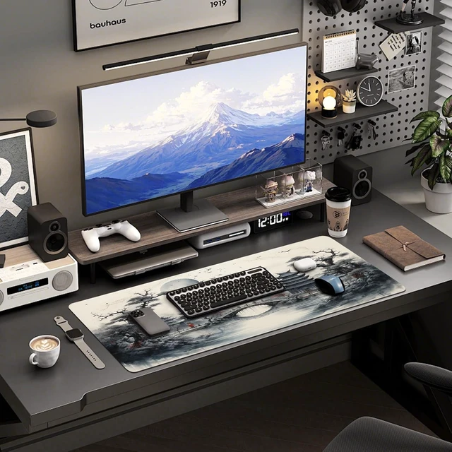 Alt view image 6 of 6 - Gaming Mouse Pad Large Mouse Pads for Desk Mousepad Desk Matt for Desktop